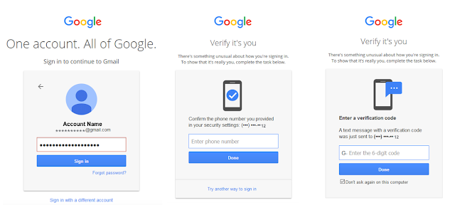 Login window flow form